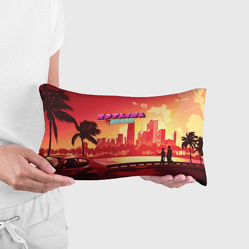 Подушка-антистресс HOTLINE MIAMI / 3D-принт – фото 3