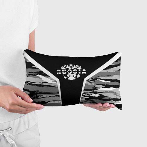 Подушка-антистресс Данил камуфляж с гербом / 3D-принт – фото 3