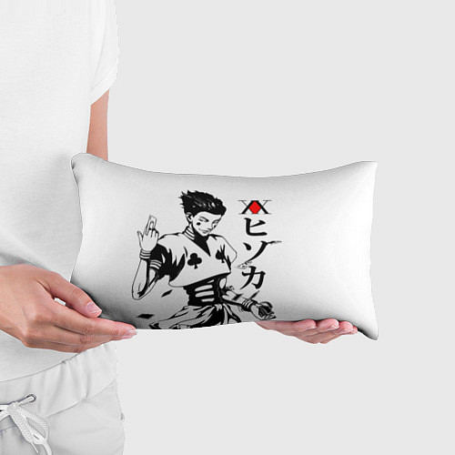 Подушка-антистресс Hunter x Hunter, Hisoka / 3D-принт – фото 3