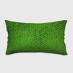 Подушка-антистресс Зелёная чешуя, цвет: 3D-принт