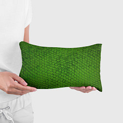 Подушка-антистресс Зелёная чешуя, цвет: 3D-принт — фото 2