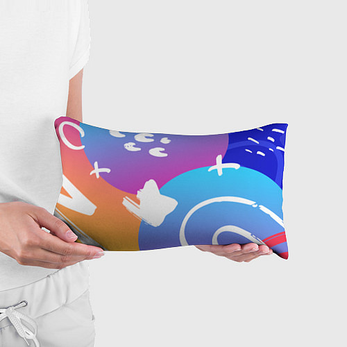 Подушка-антистресс Градация цвета / 3D-принт – фото 3