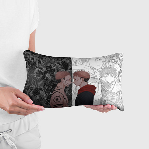 Подушка-антистресс Jujutsu Kaisen Сукуна х Юдзи / 3D-принт – фото 3