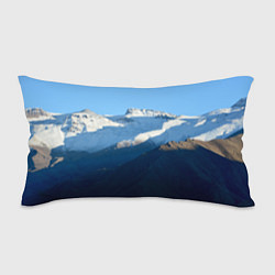 Подушка-антистресс Снежные горы, цвет: 3D-принт