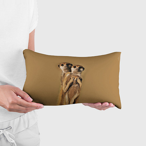 Подушка-антистресс Сурикаты / 3D-принт – фото 3