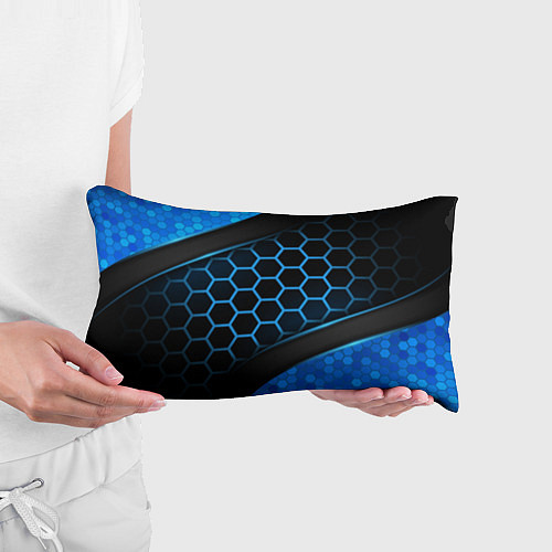 Подушка-антистресс 3D luxury blue 3Д СОТЫ и плиты / 3D-принт – фото 3
