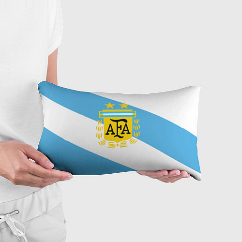 Подушка-антистресс Сборная Аргентины спина / 3D-принт – фото 3