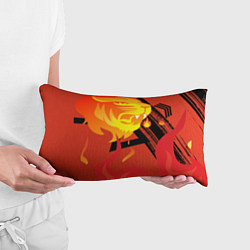 Подушка-антистресс Огненный лев, цвет: 3D-принт — фото 2