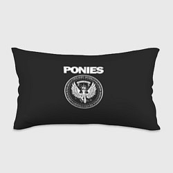 Подушка-антистресс Pony x Ramones, цвет: 3D-принт