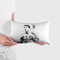 Подушка-антистресс Криштиану Роналду - ФК Ювентус, цвет: 3D-принт — фото 2