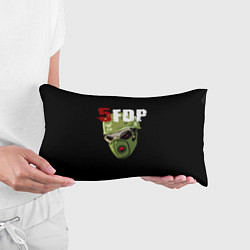 Подушка-антистресс FFDP череп в каске и маске, цвет: 3D-принт — фото 2