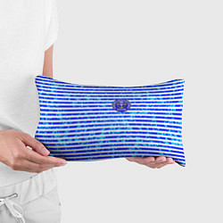 Подушка-антистресс Тельняшка со значком ВДВ, цвет: 3D-принт — фото 2