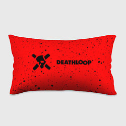 Подушка-антистресс Deathloop - Skull - Paint, цвет: 3D-принт