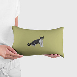Подушка-антистресс Смотрящая кошка, цвет: 3D-принт — фото 2