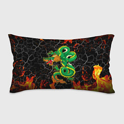 Подушка-антистресс Дракон Огонь Dragon Fire, цвет: 3D-принт