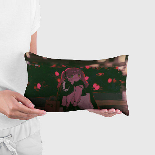 Подушка-антистресс Аниме девушка / 3D-принт – фото 3