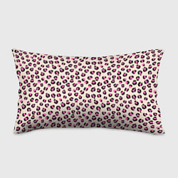 Подушка-антистресс Леопардовый принт розовый, цвет: 3D-принт