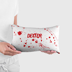 Подушка-антистресс Dexter logo Декстер брызги крови, цвет: 3D-принт — фото 2