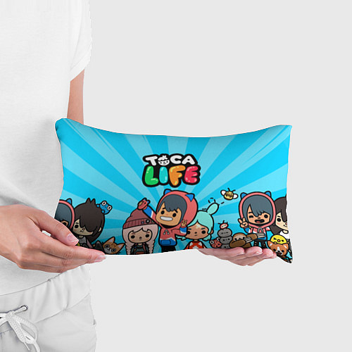 Подушка-антистресс Toca Life: Friends / 3D-принт – фото 3