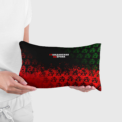 Подушка-антистресс Гражданская оборона Гр Об / 3D-принт – фото 3