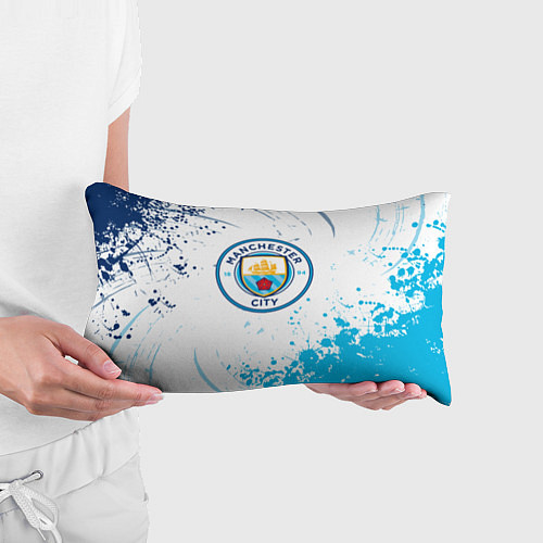 Подушка-антистресс Manchester City - Футбольный клуб / 3D-принт – фото 3