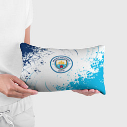Подушка-антистресс Manchester City - Футбольный клуб, цвет: 3D-принт — фото 2