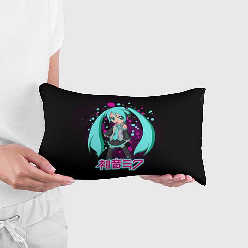Подушка-антистресс Мику Хацунэ, Hatsune Miku / 3D-принт – фото 3