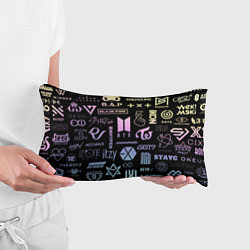 Подушка-антистресс K-pop лого исполнителей, цвет: 3D-принт — фото 2