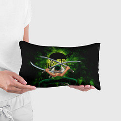 Подушка-антистресс Зоро Ророноа с катанами Ван пис, цвет: 3D-принт — фото 2