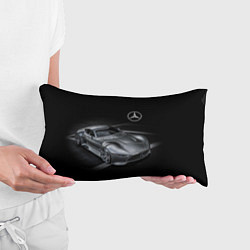 Подушка-антистресс Mercedes-Benz motorsport black, цвет: 3D-принт — фото 2