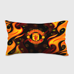 Подушка-антистресс MANCHESTER UNITED FIRE STYLE SPORT ПЛАМЯ, цвет: 3D-принт