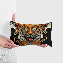 Подушка-антистресс Символ года тигр в гневе, цвет: 3D-принт — фото 2