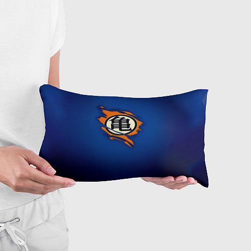 Подушка-антистресс Рваный логотип Гоку Dragon Ball / 3D-принт – фото 3