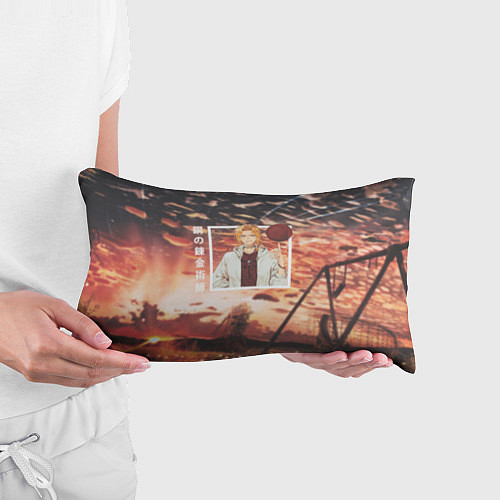 Подушка-антистресс Стальной алхимик Fullmetal Alchemist, Эдвард Элрик / 3D-принт – фото 3