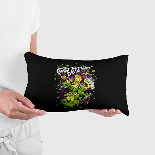 Подушка-антистресс Battletoads - Боевые Жабы / 3D-принт – фото 3