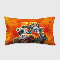 Подушка-антистресс Deep Rock Galactic герои, цвет: 3D-принт