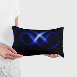 Подушка-антистресс Синяя бесконечность энергии, цвет: 3D-принт — фото 2