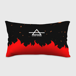Подушка-антистресс 30 Seconds to Mars - Fire, цвет: 3D-принт