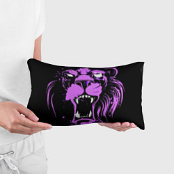 Подушка-антистресс Neon pink lion, цвет: 3D-принт — фото 2