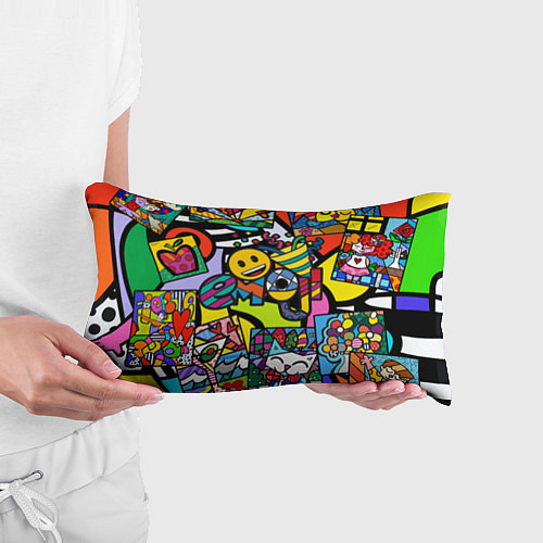 Подушка-антистресс Romero Britto - emoji / 3D-принт – фото 3