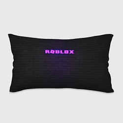 Подушка-антистресс ROBLOX NEON LOGO ИГРА РОБЛОКС, цвет: 3D-принт