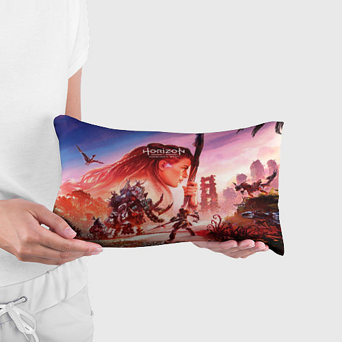 Подушка-антистресс Horizon Forbidden West game poster / 3D-принт – фото 3