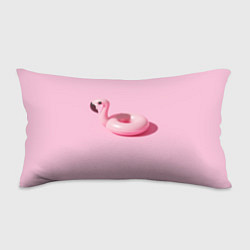 Подушка-антистресс Flamingos Розовый фламинго, цвет: 3D-принт