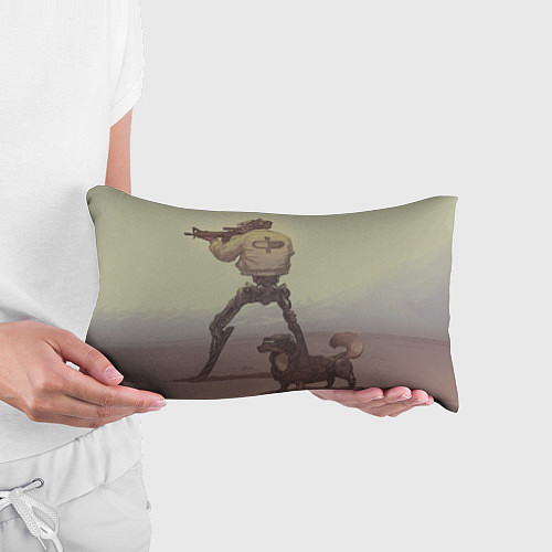 Подушка-антистресс Бой в пустыне / 3D-принт – фото 3