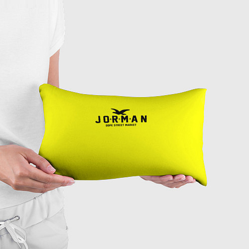 Подушка-антистресс Узор Yellow Jorman Air Dope Street Market / 3D-принт – фото 3