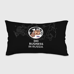 Подушка-антистресс Do business in Russia, цвет: 3D-принт
