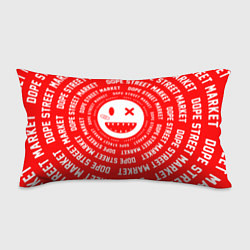 Подушка-антистресс Счастливый Смайлик Red Dope Street Market, цвет: 3D-принт