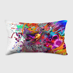 Подушка-антистресс Колибри Floral Pattern, цвет: 3D-принт