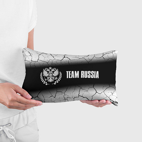Подушка-антистресс RUSSIA - ГЕРБ Team Russia - Градиент / 3D-принт – фото 3