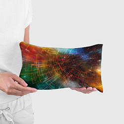 Подушка-антистресс Portal - Neon Space - туннель из энергетических па, цвет: 3D-принт — фото 2